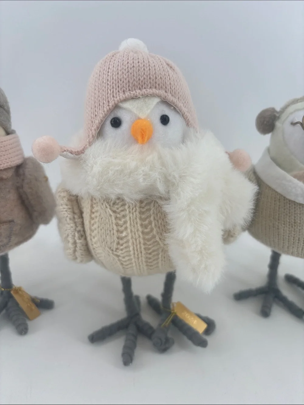 2024 Target Wondershop featherly friends Christmas collection birds set of three